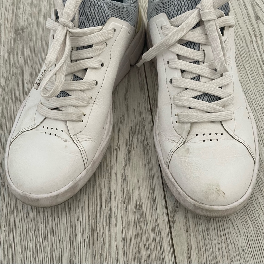 On Cloud Women’s Shoes The Roger Advantage . White/Rose. Size US6 - Picture 7 of 11